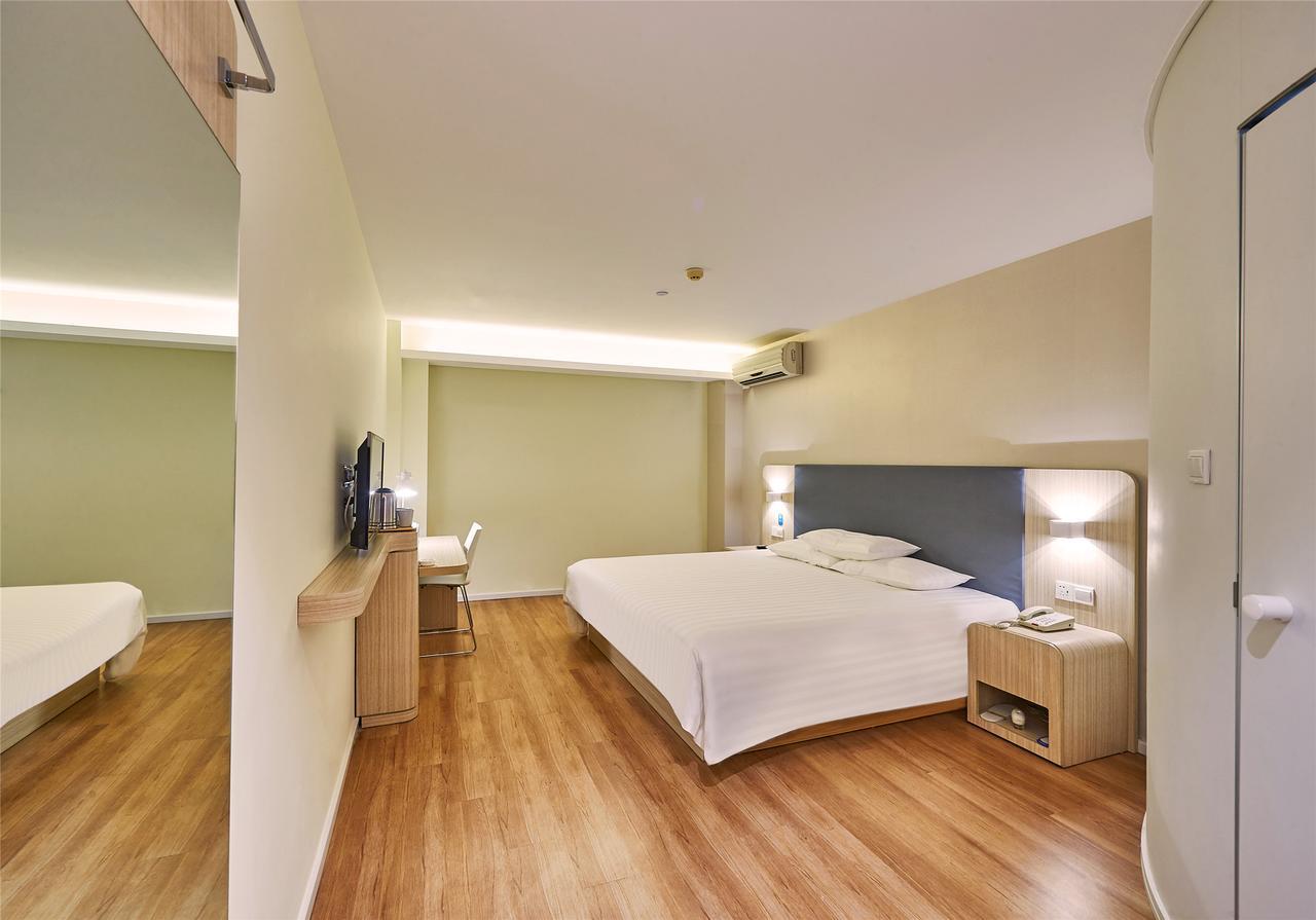 Hanting Hotel Shanghai Middle Ring Hunan Road Xangai Exterior foto